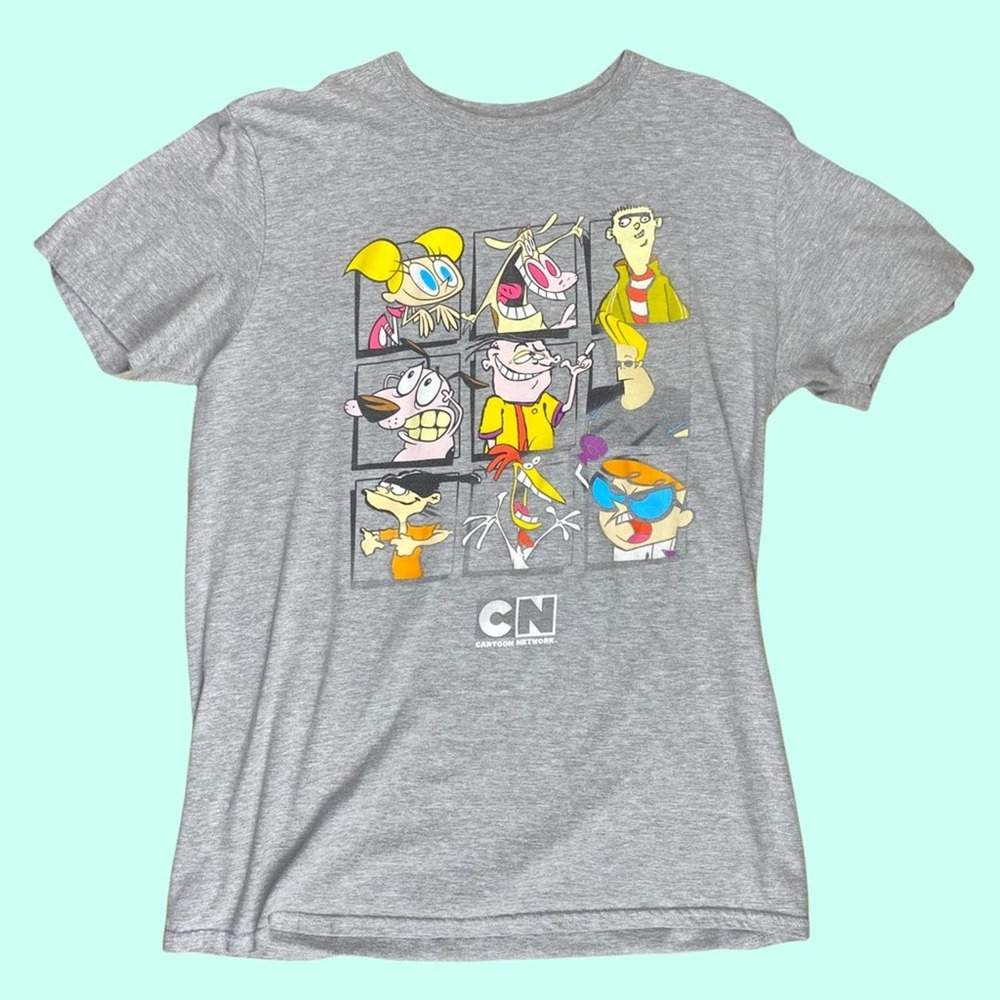 Vintage Cartoon Network Sz L Unisex Character Soft Cotton Blend Graphic T-Shirt